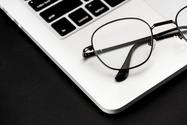 Closeup of Eyeglasses